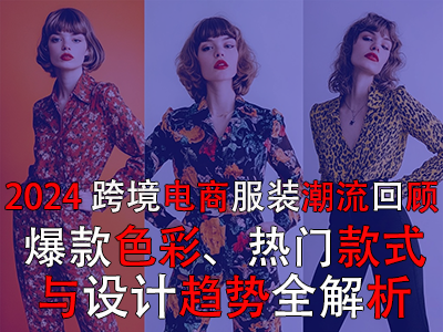 2024跨境電商服裝潮流回顧：爆款色彩、熱門款式與設計趨勢全解析