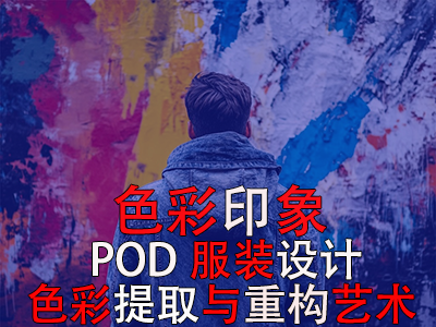 色彩印象：POD服裝設計中的色彩提取與重構藝術