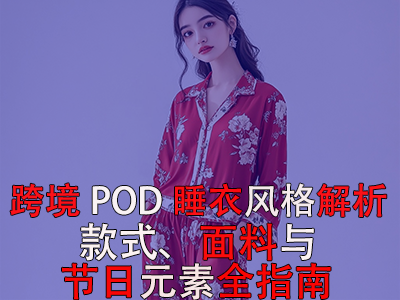 跨境POD睡衣風(fēng)格解析：款式、面料與節(jié)日元素全指南