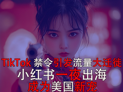 TikTok禁令引發(fā)流量大遷徙：小紅書一夜出海，成為美國新寵