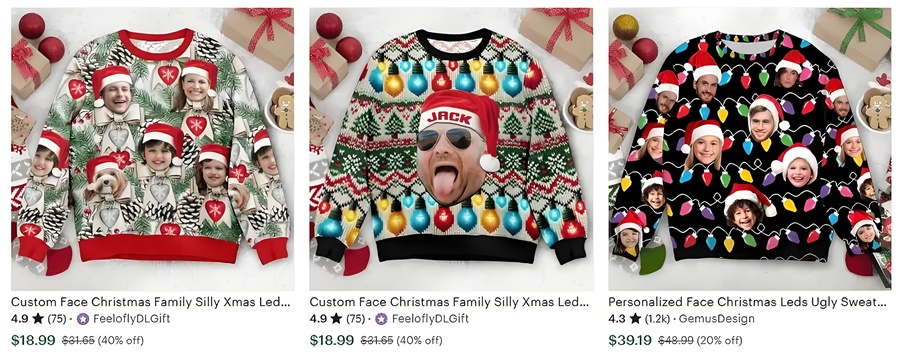 pod服裝定制的熱門(mén)主題之冬季和節(jié)日