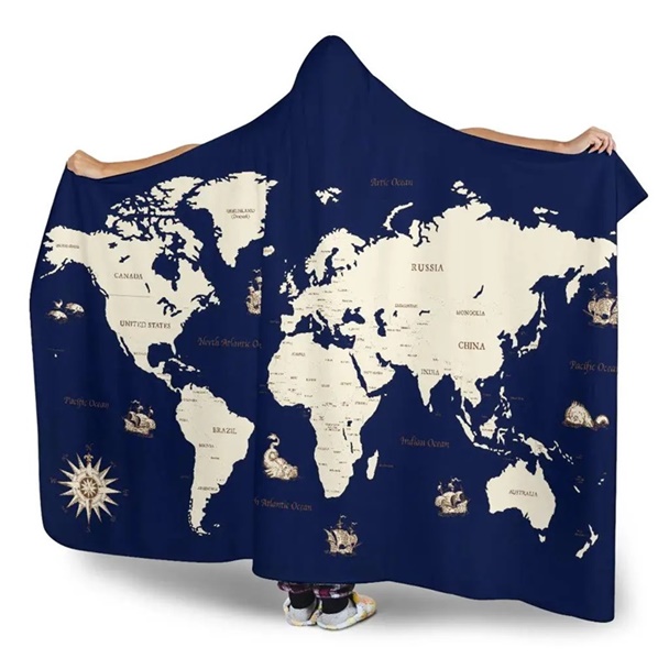 定制斗篷之復(fù)古地圖設(shè)計(jì)