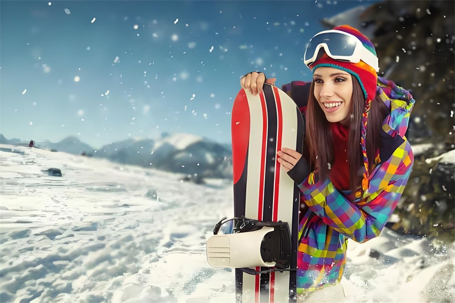 戶外運(yùn)動(dòng)服裝pod的設(shè)計(jì)主題之滑雪