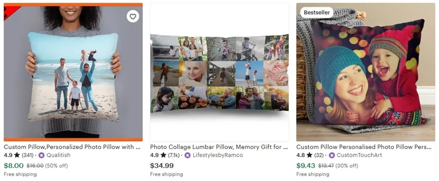 熱門定制抱枕的設(shè)計主題之家庭照片枕頭