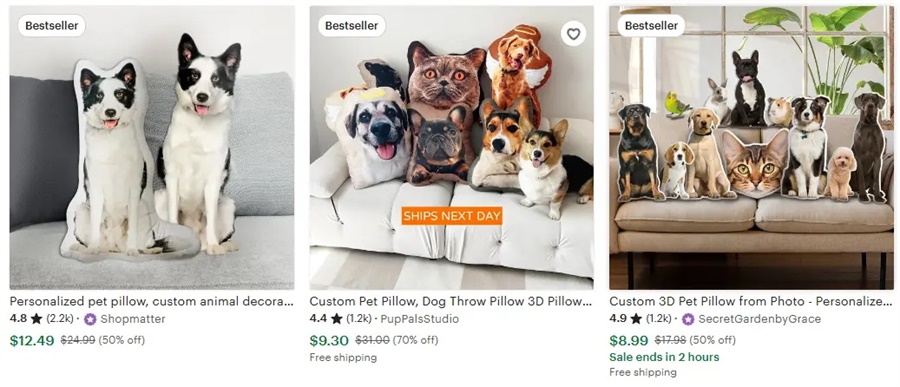 熱門定制抱枕的設(shè)計主題之寵物枕頭