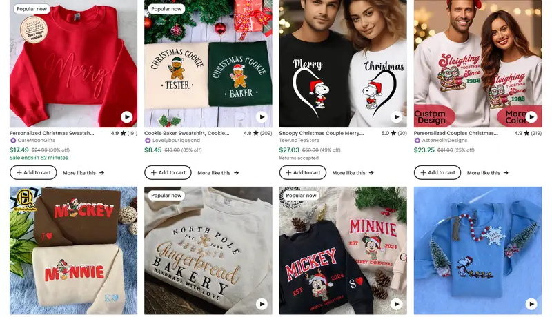 圣誕節(jié)衛(wèi)衣設(shè)計方向之簡約設(shè)計