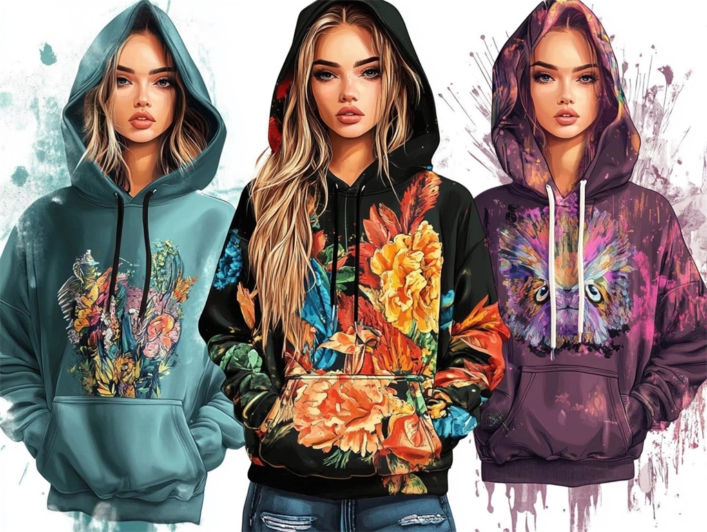 POD印花素材風(fēng)格：歐美風(fēng)朋克、抽象藝術(shù)印花圖案全解析